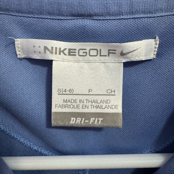 Ladies Nike Golf Blue Dri-FIT Polo size small - Picture 2 of 2